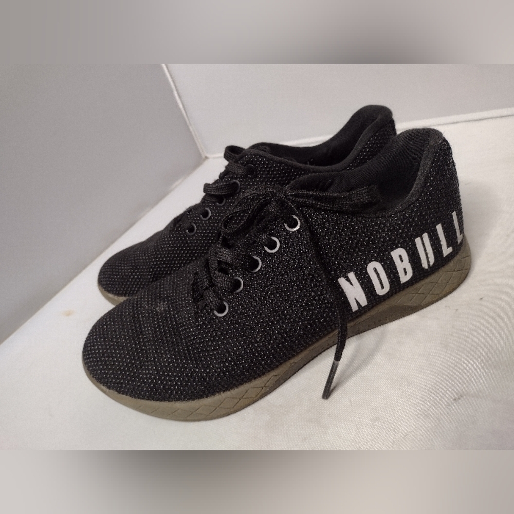 NoBull Women's Trainer Gym CrossFit Training Shoes Sneakers 7 Black B7
